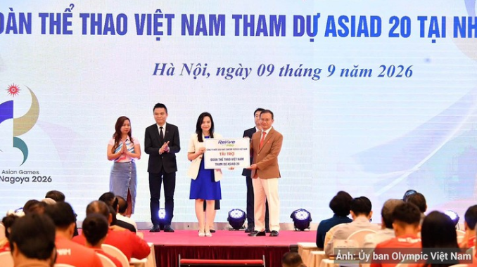 Revive đồng hành cùng Đoàn Thể thao Việt Nam chinh phục ASIAD 20